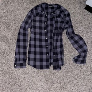 Checked Button Down